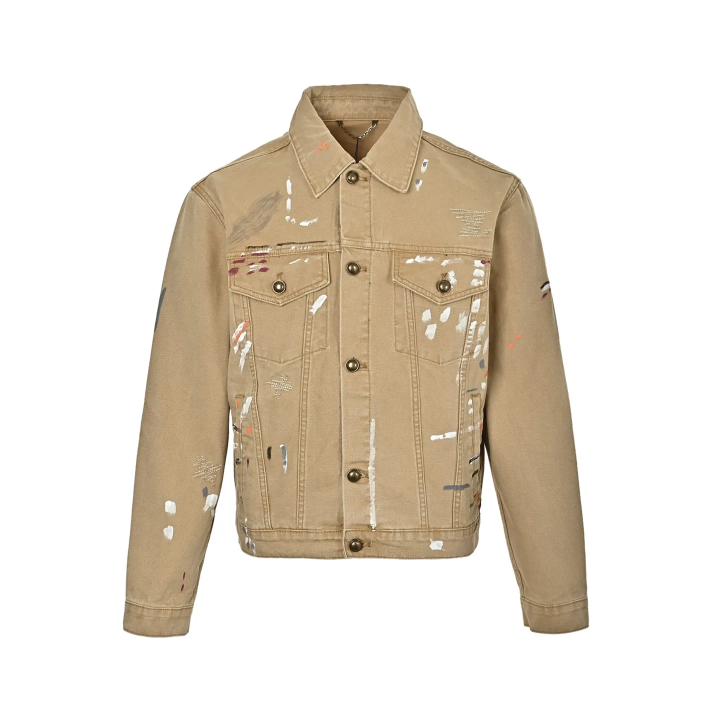 Louis Vuitton/Louis Vuitton splash graffiti suit denim jacket
